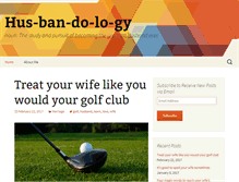 Tablet Screenshot of husbandology.com
